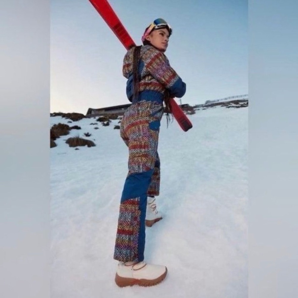 New FP Movement All Prepped Jacquard Ski Suit LARGE